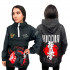 Ветровка-анорак с капюшоном, материал: дюспо без подклада 44