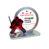 Приз 2-слойный из металла и акрила с УФ-печатью S 1-100 см2, толщина 3 мм