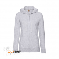 Толстовка без начеса "Ladies Lightweight Hooded Sweat"